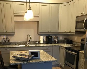 Experience the Lofts-Colborn suite in beautiful southeast kansas town of Iola, - Iola - Kitchen