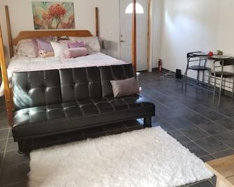 Private Entrance And Patio With 60\'Tv - Glassboro - Bedroom