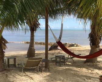 Stay in an upgraded comfortable Sea view Cabana suite just feet from the water - San Pedro Town - Beach