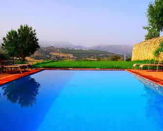 Twin room-Countryside view-Private Bathroom-Cottage - Ronda - Piscina
