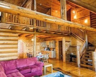Beautiful Cabin on a Vineyard - West Branch - Living room
