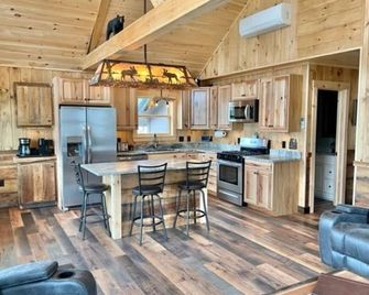 New Cabin in Eustis.Mtn, River & Dam Views - Eustis - Kitchen