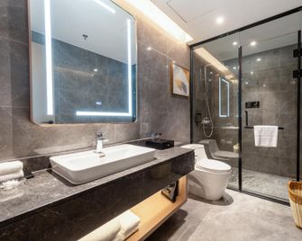 Poltton International Service Apartment Chaozhou Ancient Town Linjiang - Chaozhou - Bedroom