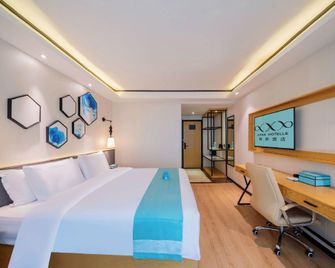Xana Lite Hotel Guangzhou Panyu Shiqiao Metro Station Hotel - Kanton - Slaapkamer