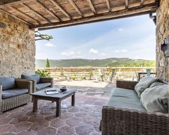 Podere Vignalunga Is 48 Hectares Property With 2 Main Villas Plus 2 Annex - Castiglione d'Orcia - Balcony