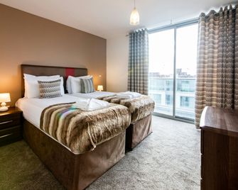 The Spires Serviced Apartments Birmingham - Birmingham - Bedroom