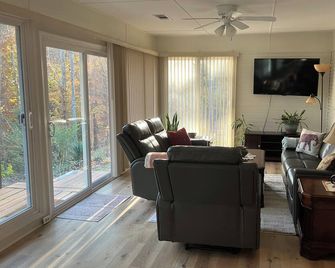 The Foothills Getaway - dog-friendly, fast internet, ample free parking - Toccoa - Living room