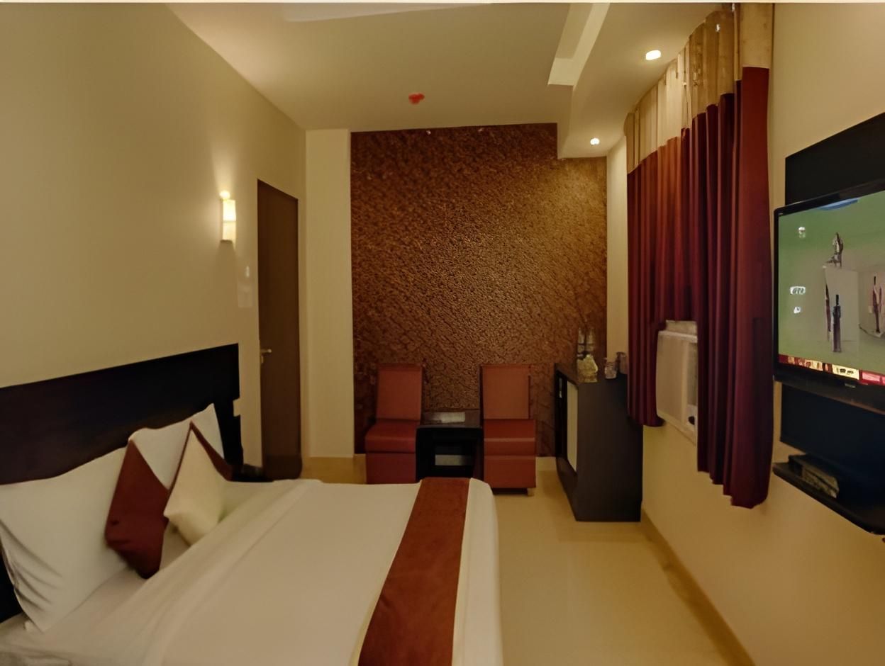 York Inn Lucknow - לאקנאו - חדר שינה