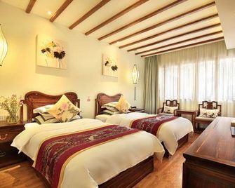 Lijiang Nanning Chinese-style aesthetic lifestyle - Lijiang - Bedroom