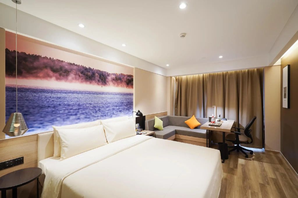 أتور هوتل إكسيبيشن سنتر هاربين - هاربين - غرفة نوم