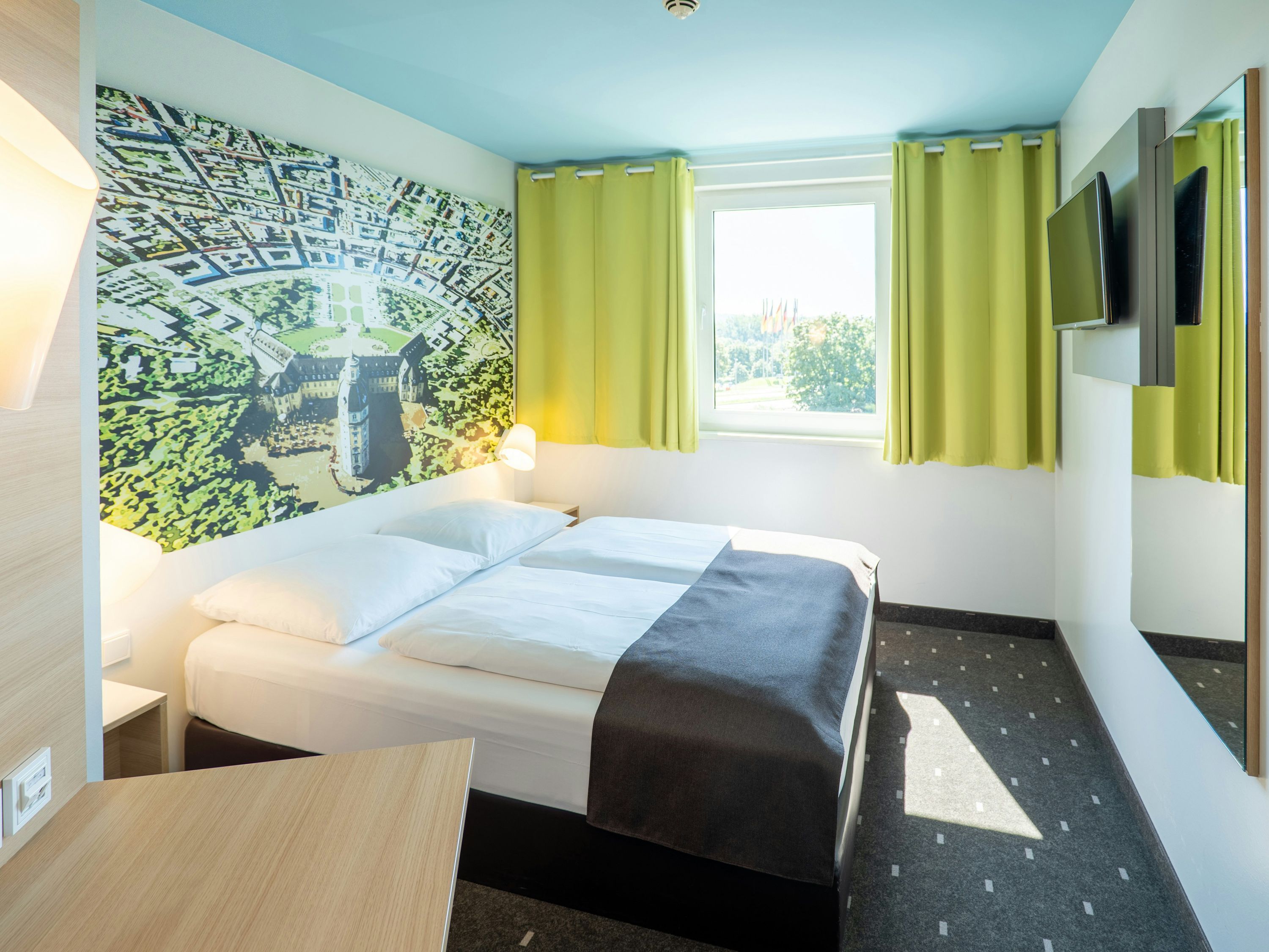 B&B Hotel Karlsruhe - קרלסרוהה - חדר שינה