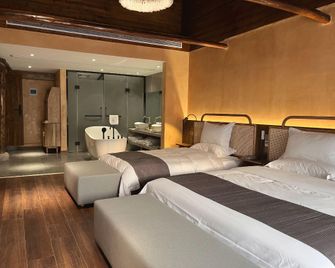 Jingdezhen Sanbao Coffee Homestay - Jingdezhen - Sypialnia