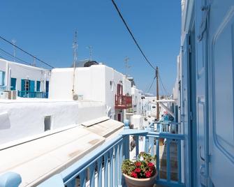 The Mykonos Bougainvillea Townhouse - Mykonos - Balcony