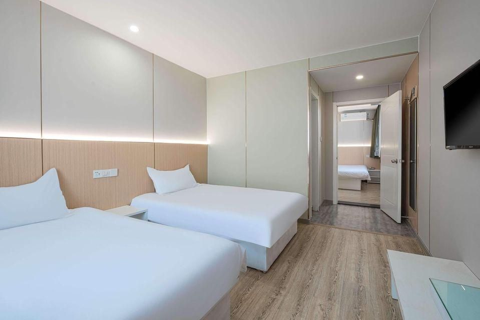 Ripple Hotel (Tianjin Fujian Road Xiawafang Metro Station) - Thiên Tân - Phòng ngủ