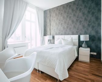 Superior 2-zimmer-appartement mit Wohnküche - Luga Homes - Stadthaus - Lipsia - Camera da letto