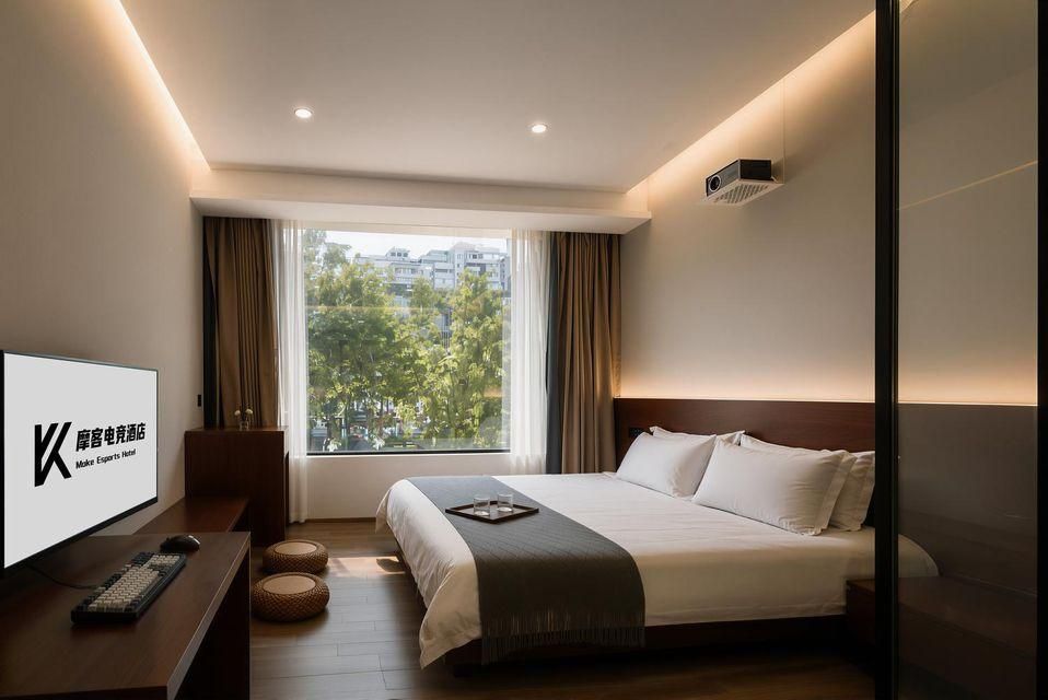 Moke Alien Products Resort E-sports Hotel - تشنغدو - غرفة نوم