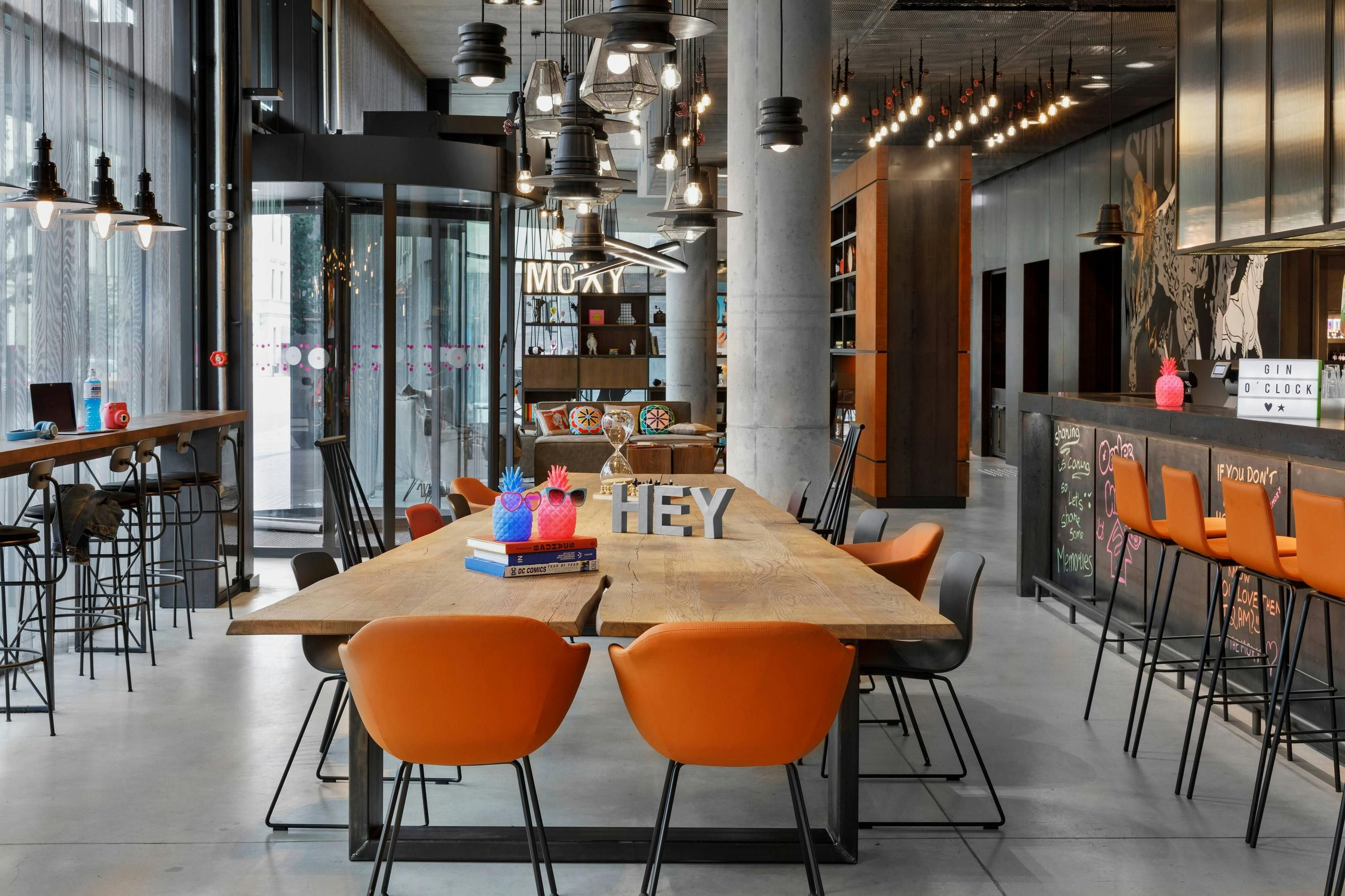 Moxy Kaunas Center - קאונאס - מסעדה