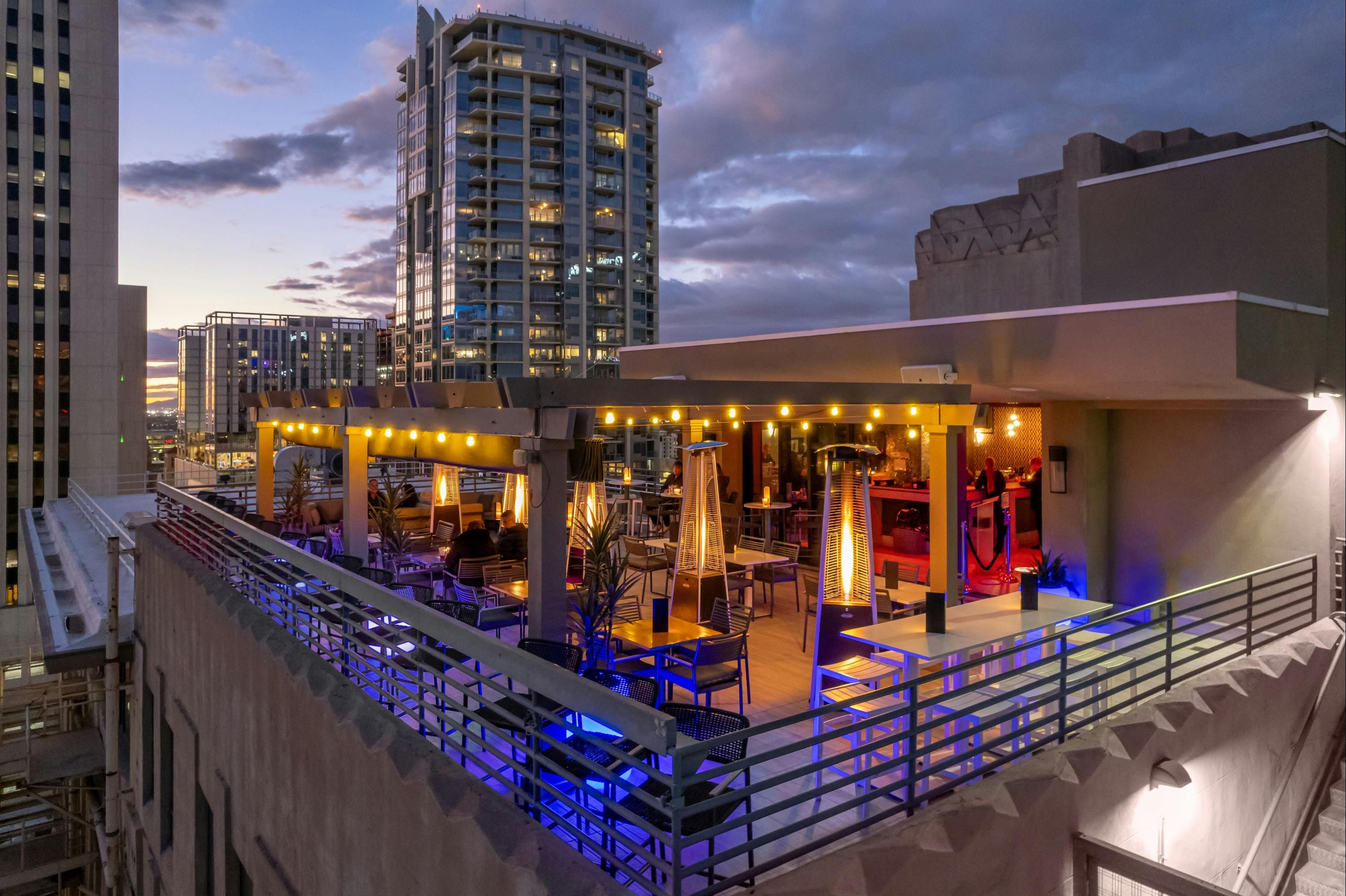 Hilton Garden Inn Phoenix Downtown - פיניקס - מרפסת