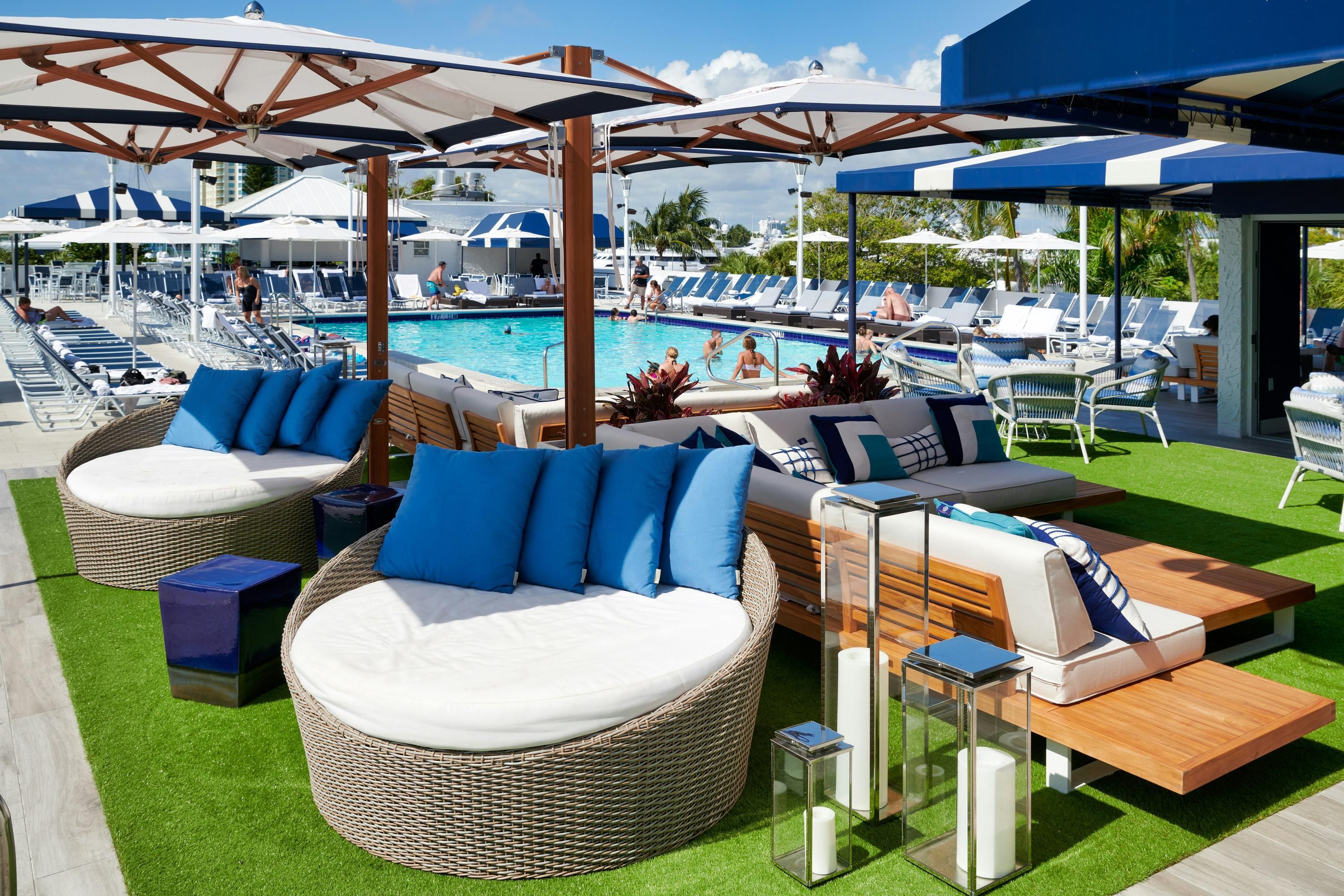 Bahia Mar Fort Lauderdale Beach - a DoubleTree by Hilton Hotel - Fort Lauderdale - Restaurang