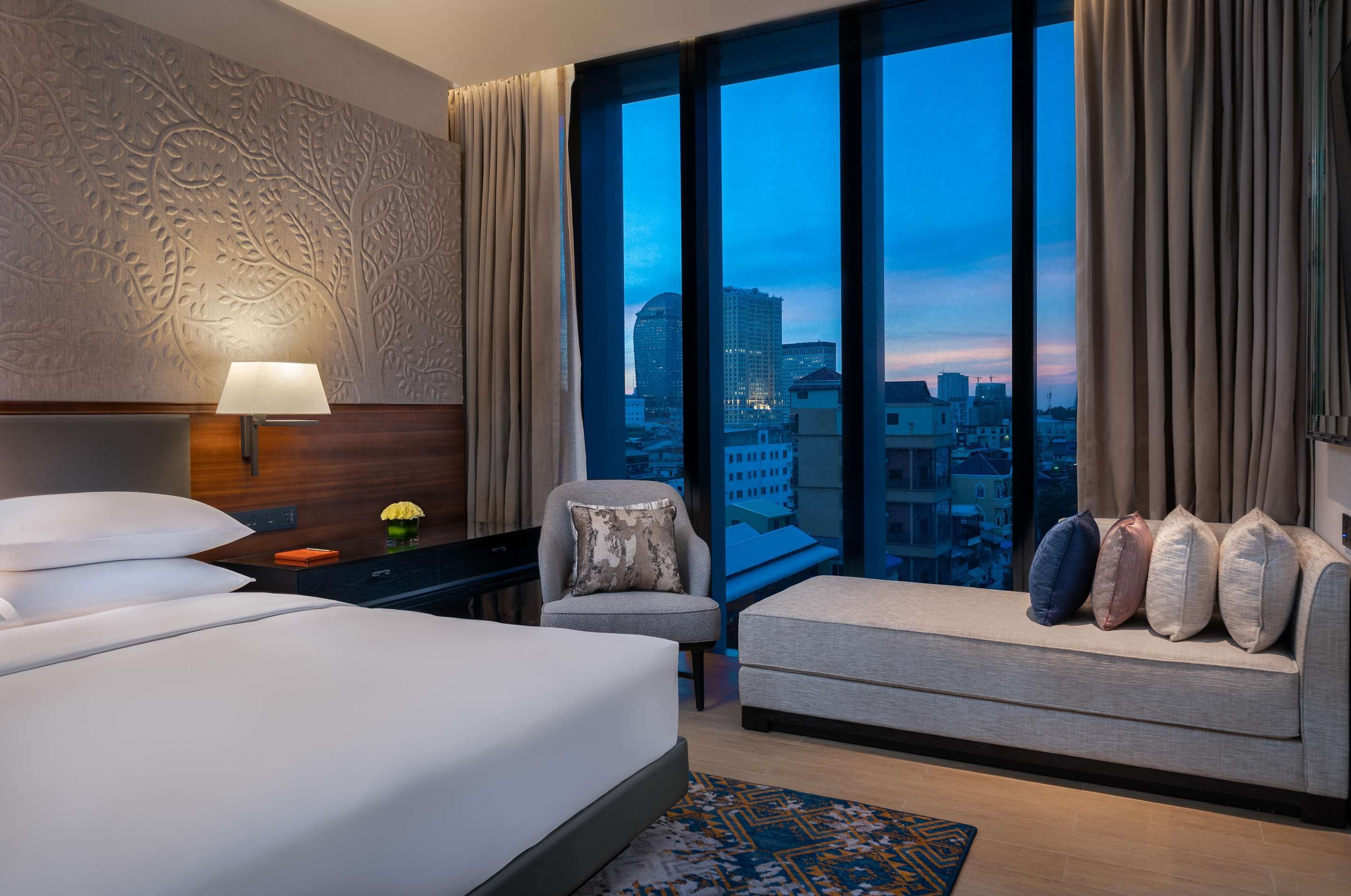 Hyatt Regency Phnom Penh - פנום פאן - חדר שינה