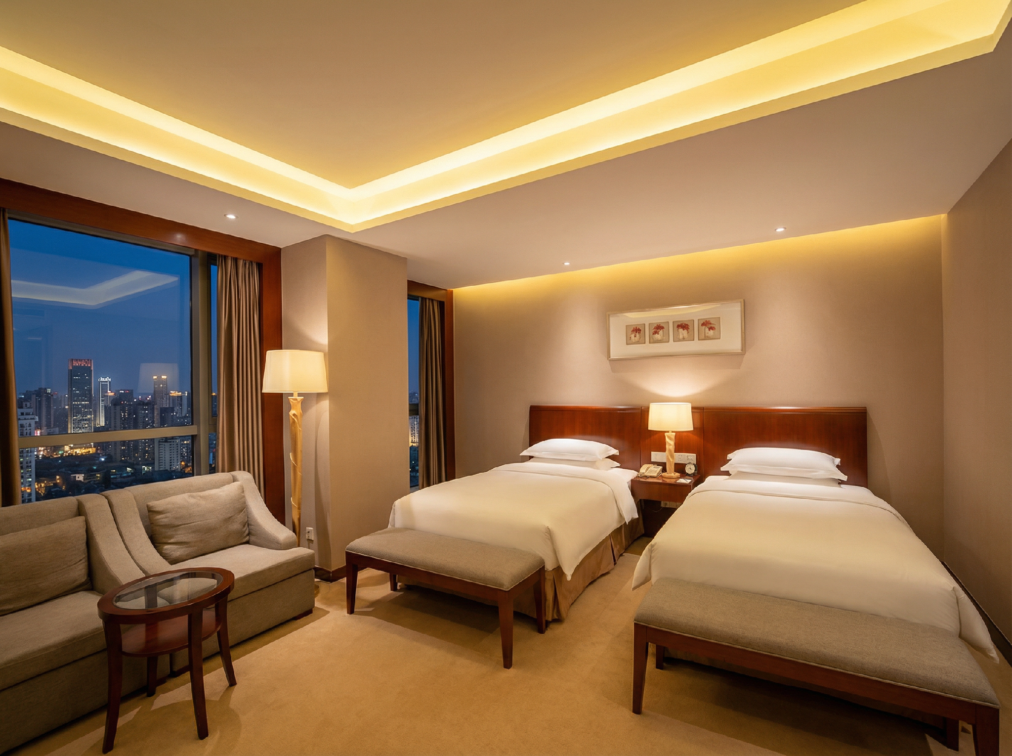 Tairun Hotel - Yangzhou - Bedroom