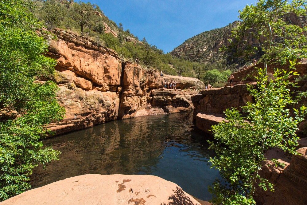 Outdoors view view of Near Sedona, but a world away, with wide open spaces and dark starry skies
