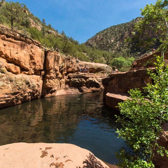 Outdoors view view of Near Sedona, but a world away, with wide open spaces and dark starry skies