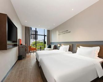 City Comfort Premier Hotel Jingzhou Ocean World Shashi Middle School - Jingzhou - Schlafzimmer