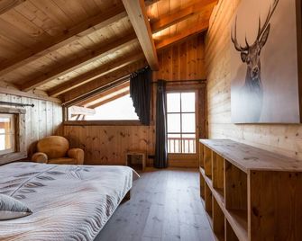 5star Chamonix Valley luxury chalet breathtaking views of Mt-Blanc for 14 people - Servoz - Chambre