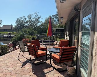 Waterfront Warm Mineral Springs Getaway - North Port - Balcony