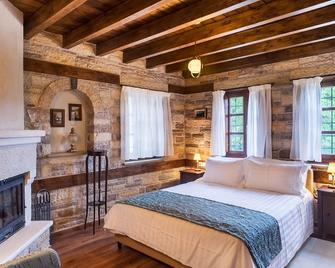 Gioraldi Art Hotel - Ano Pedina - Slaapkamer