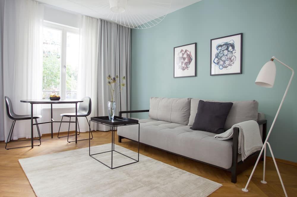 شقق أوغوست ذا بوردينغهاوس - هامبورغ - غرفة معيشة