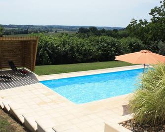 Beautifully restored pigeon tower and converted barn. - Le Puy - Piscina