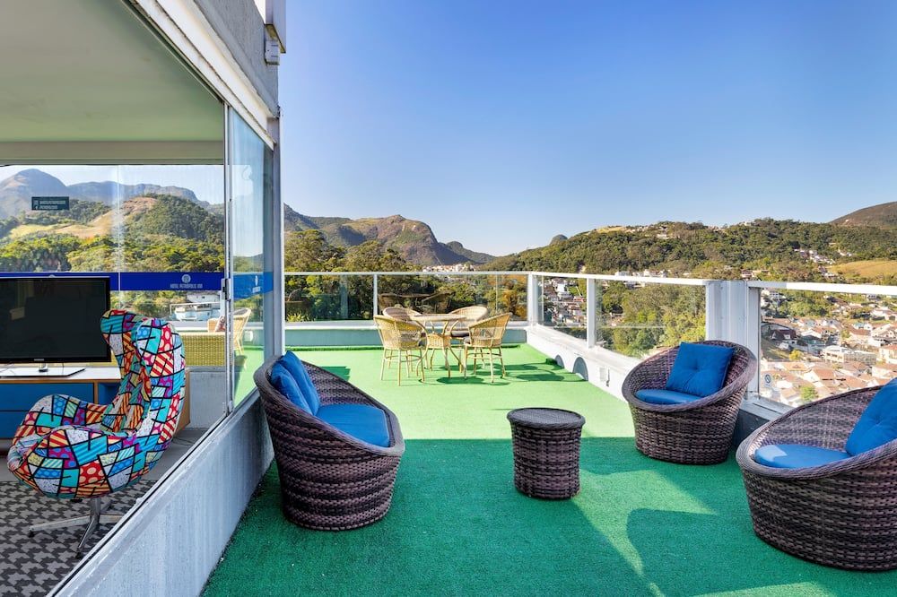 Hotel Petropolis Inn - פטרופוליס - מרפסת