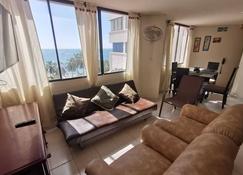 Sea Front Apartment Excellent View - Santa Marta - Salon