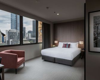 DoubleTree by Hilton Melbourne Flinders Street - מלבורן - חדר שינה