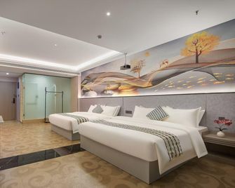 Yunwan Film and Television Hotel (Longyan Railway Station Branch) - Longyan - Bedroom