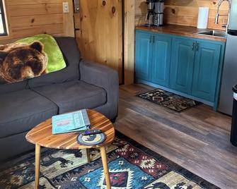 Cozy serene cabin,Away from it all yet close to everything. - Sweetwater - Huiskamer