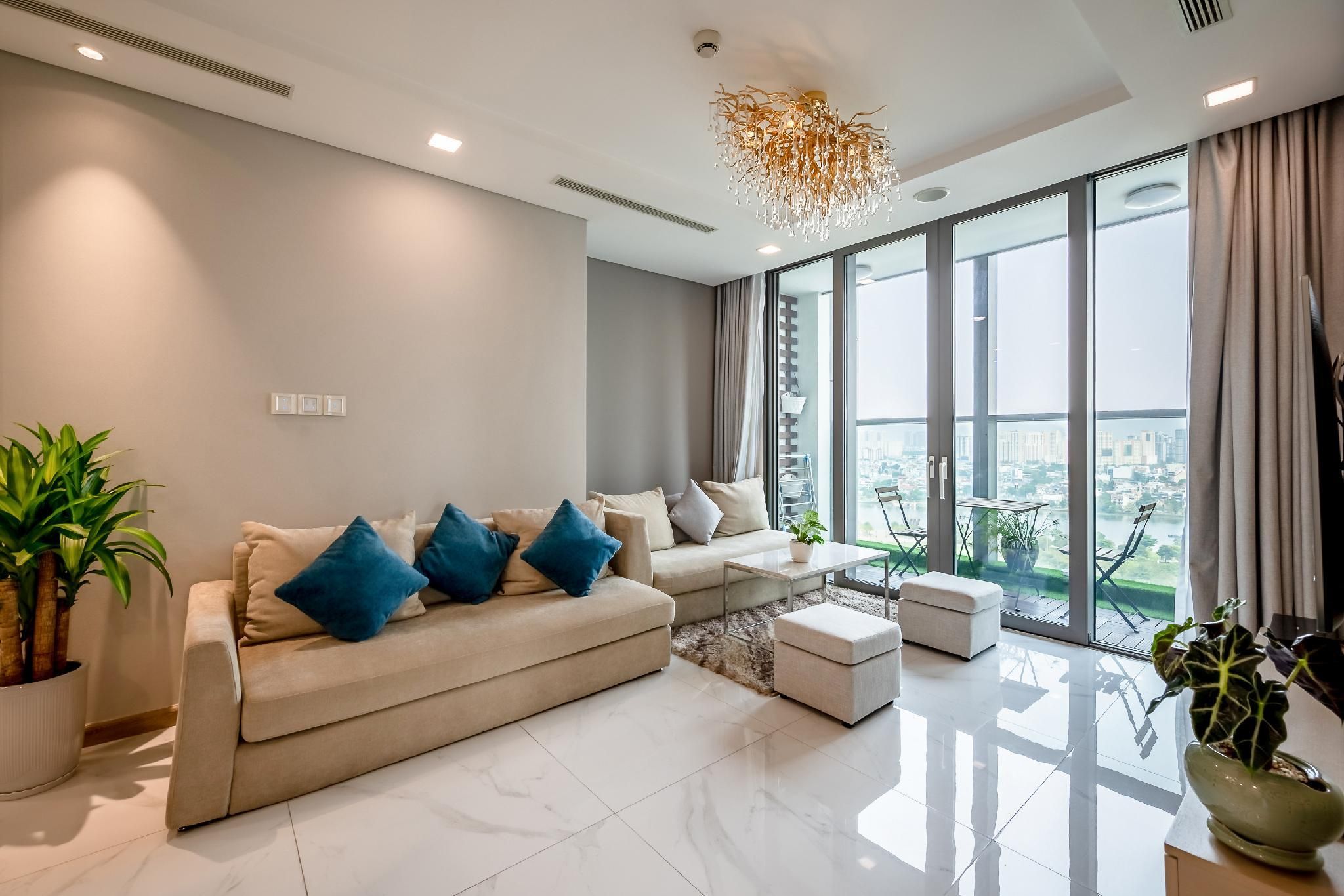 Celavie Serviced Apartment - The Vinhomes And Landmark - הו צ'י מין סיטי - סלון