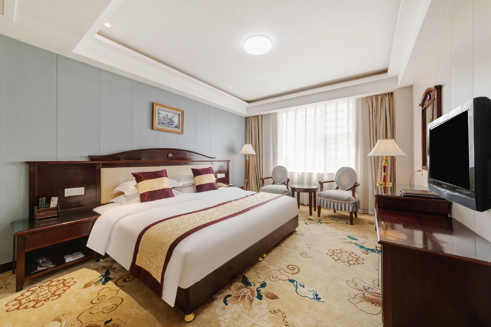 Ruicheng Hotel China - يونتشنغ - غرفة نوم