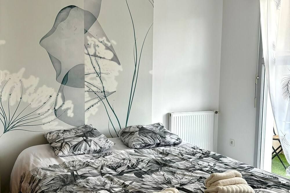 Le Malia - Idéal Pro Et Couple - Hyper Centre - Proche Versailles - Trappes - Schlafzimmer
