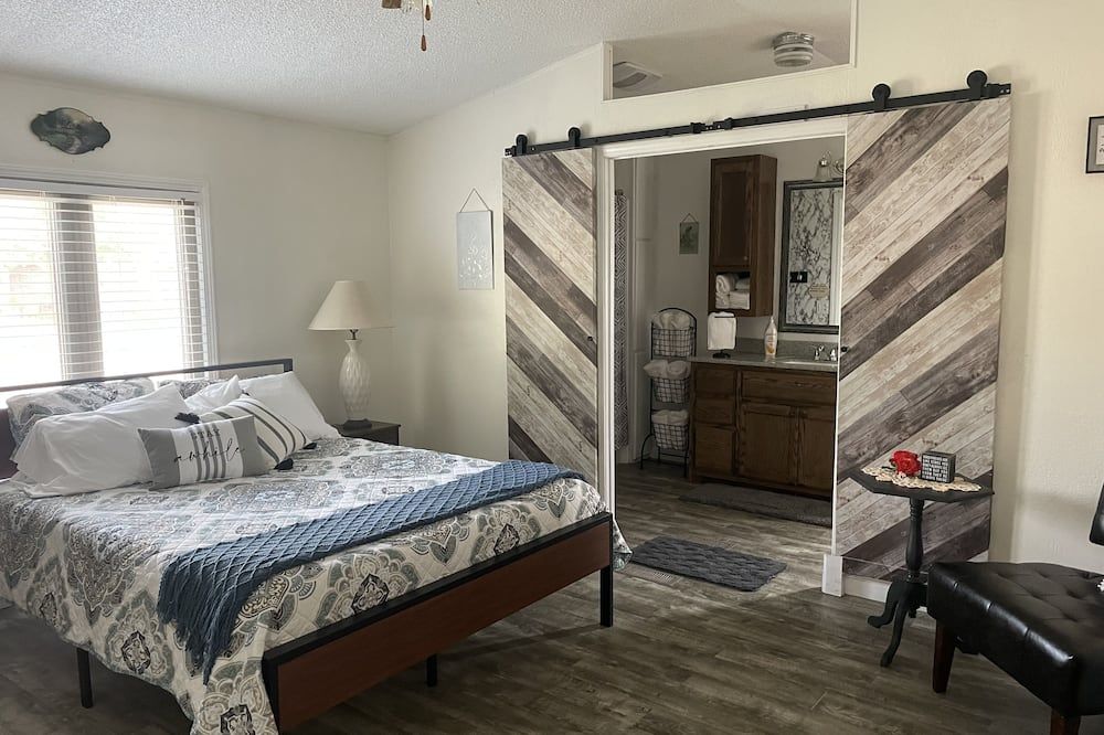 Serene & comfortable Southwestern home in Dalhart for you and your pets… - Dalhart - Slaapkamer