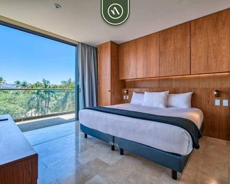 New Oceanfront 2br Condo - Beach Access - La Cruz de Huanacaxtle - Habitación