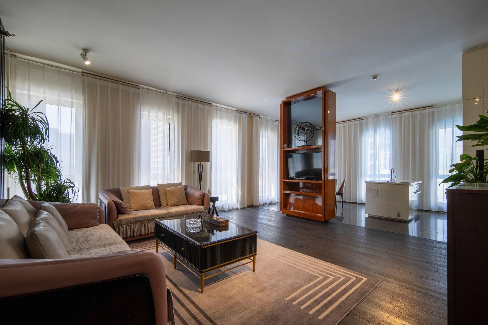 Lijing Moma Apartment - Taiyuan - Schlafzimmer