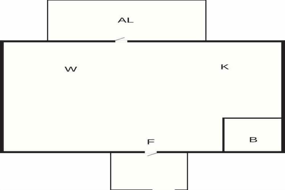 2 Person Holiday Home in Ödeshög - Ödeshög - Floorplan