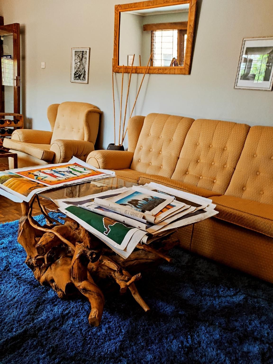 شيلاز لودج - ليلونغوي - غرفة معيشة