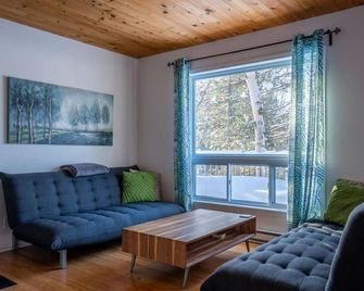 Lake Front In The Woods Newly Furnished - Saint-Didace - Salon