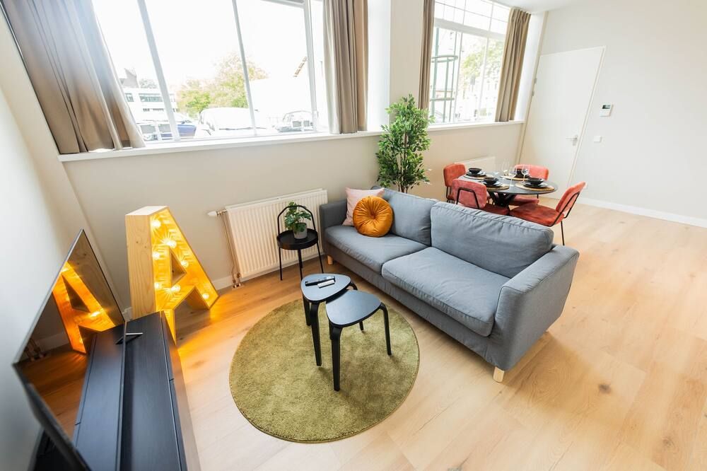 Luxurious Escape 3bdr Apartment Ws - روتردام - غرفة معيشة