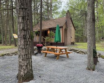 Cozy Cabin in the Woods - Near Lake Wallenpaupack - Hawley - Terasa