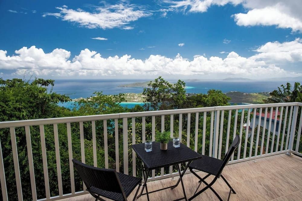 Ocean and Magens Bay View @ NorthStar Escape - Saint Thomas Island - Balcón